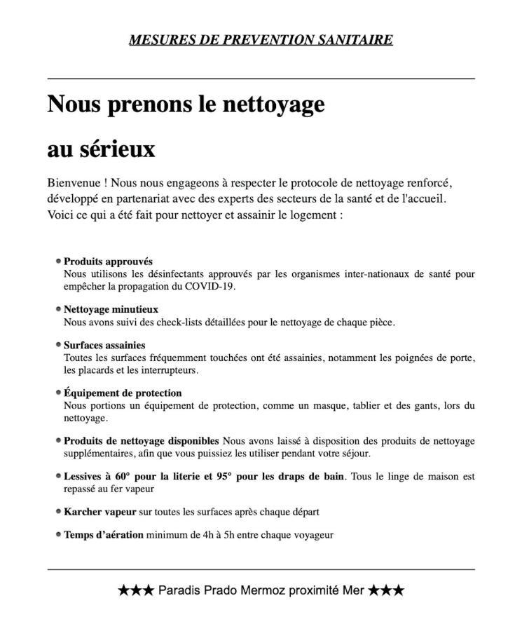 ★★★ Paradis Prado Mermoz proximité Mer★★★ Marseille Eksteriør bilde